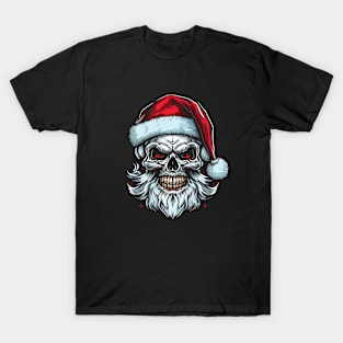 Skull Santa Claus T-Shirt